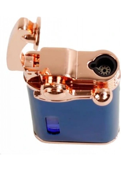 Mavi Renk Yandan Manyetolu Gazlı Tek Pürmüz Çakmak modelleri