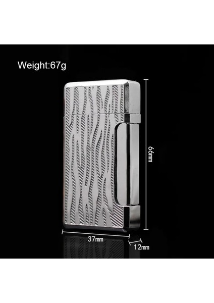 Metal Şık Çakmak Pürmüzlü