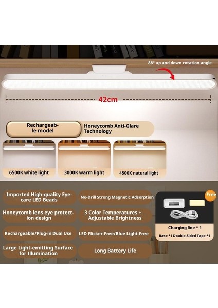 LED Göz Bakım Masa Lambası Öğrenciler Çalışma Özel Okuma Lambası Yatakhane Başucu Lambası Yatak Odası Gece Lambası (Yurt Dışından) fiyatları