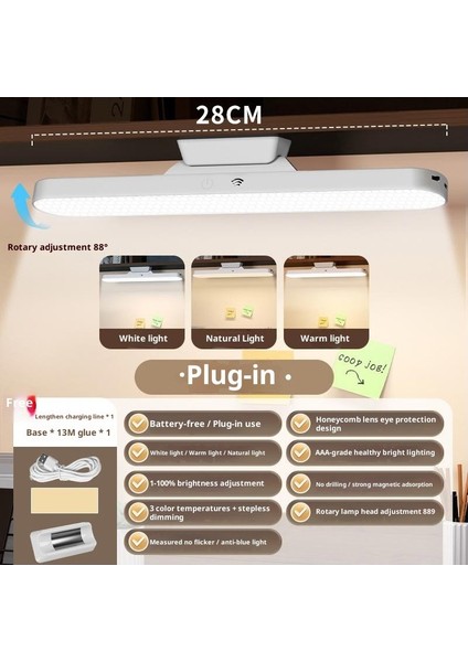 LED Göz Bakım Masa Lambası Öğrenciler Çalışma Özel Okuma Lambası Yatakhane Başucu Lambası Yatak Odası Gece Lambası (Yurt Dışından) fiyatları