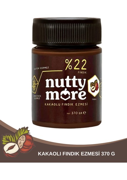 %22 Kakaolu Fındık Ezmesi 370 gr