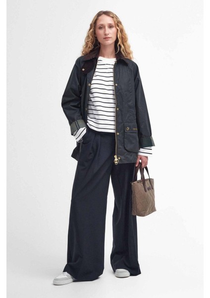 Modern Beadnell Yağlı Ceket SG51 Sage-Ancient