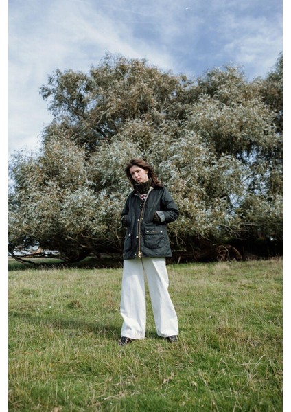 Modern Beadnell Yağlı Ceket SG51 Sage-Ancient