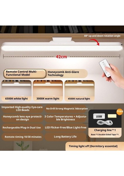 LED Göz Bakım Masa Lambası Öğrenciler Çalışma Özel Okuma Lambası Yatakhane Başucu Lambası Yatak Odası Gece Lambası (Yurt Dışından) fiyatları