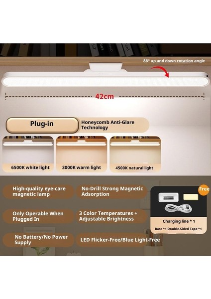 LED Göz Bakım Masa Lambası Öğrenciler Çalışma Özel Okuma Lambası Yatakhane Başucu Lambası Yatak Odası Gece Lambası (Yurt Dışından) fiyatları
