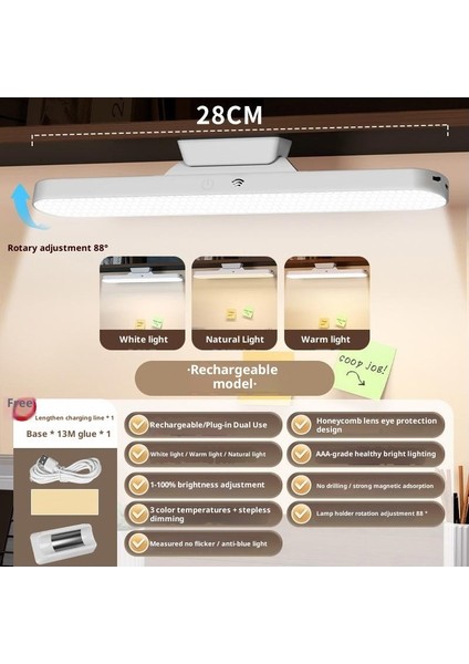 LED Göz Bakım Masa Lambası Öğrenciler Çalışma Özel Okuma Lambası Yatakhane Başucu Lambası Yatak Odası Gece Lambası (Yurt Dışından) fiyatları