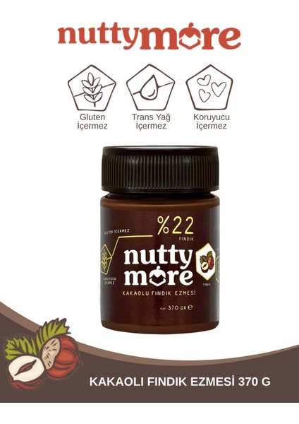 %22 Kakaolu Fındık Ezmesi 370 gr x 9 Adet fiyatları
