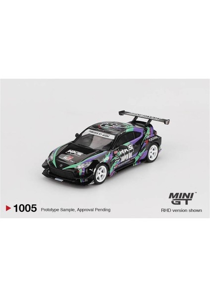 1005 Toyota GR86 Hks Type R 2022 Tokyo Auto Salon 1/64 Model Araba
