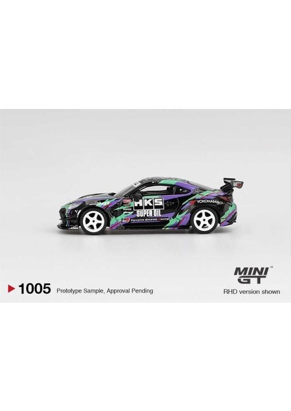 1005 Toyota GR86 Hks Type R 2022 Tokyo Auto Salon 1/64 Model Araba modelleri