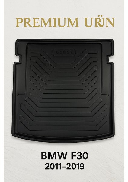 Bmw 3 Serisi F30 2011–2019 Uyumlu Bagaj Havuzu 3D Premium
