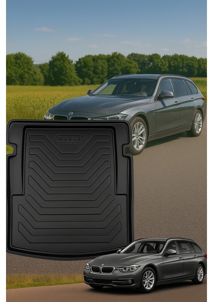 Bmw 3 Serisi F30 2011–2019 Uyumlu Bagaj Havuzu 3D Premium modelleri