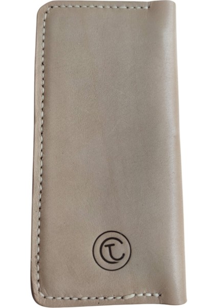 Hakiki Deri Big Ben Temalı Unisex Cüzdan - Vegetable-Tanned Ince Katlanabilir Model | El Işçiliği Sanatsal Deri Aksesuar Tasarımı fırsatları