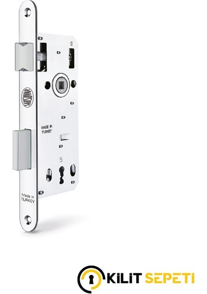 K-111 Oda Kapısı Kilidi Sessiz Seri Oval 40 mm