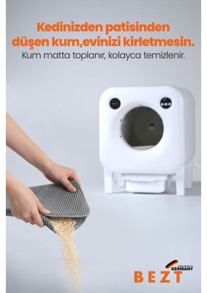 Smart Cat Pro Kameralı Otomatik Akıllı Kedi tuvaleti indirimleri