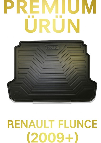 Renault Fluence 2009–2016 Uyumlu Bagaj Havuzu 3D Premium