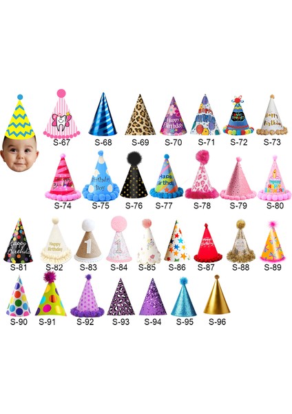 12 Fotoğraflı Doğum Günü Cupcake Pasta Kürdan Süslemesi 12 Adet fırsatları