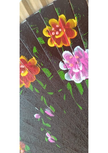 Flamenco Serisi Yelpaze – Madera Guitarra | Büyük Boy Sıcak Ahşap Tonları indirimleri