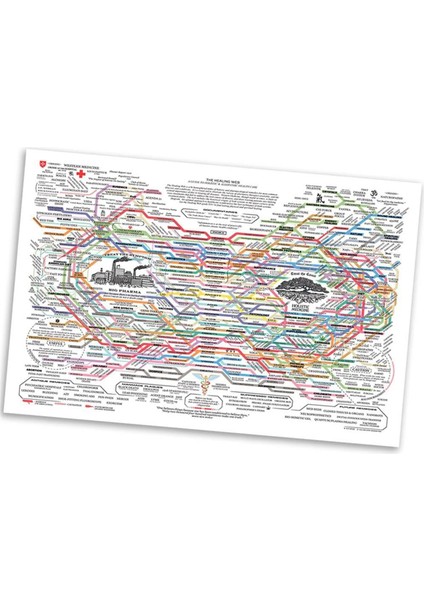 Şifalı Web Posteri Naturalremedies Tablosu Kanvas Duvar Sanatı Yatay Poster Baskısı Ruh Sağlığı Posterleri (Yurt Dışından)