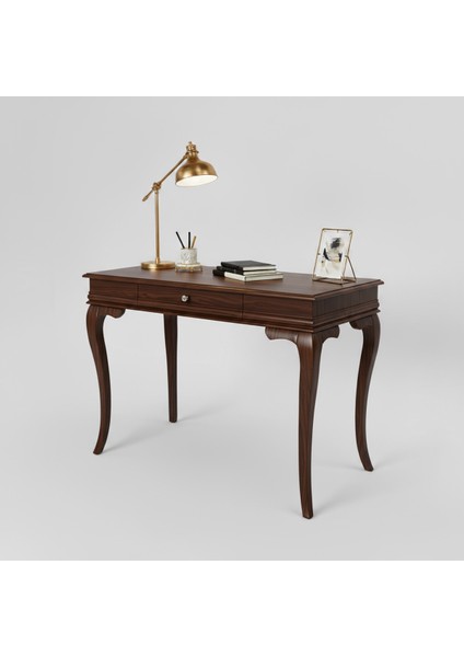 120 cm Masif Rustik Koyu Ceviz Çalışma Masası fiyatları