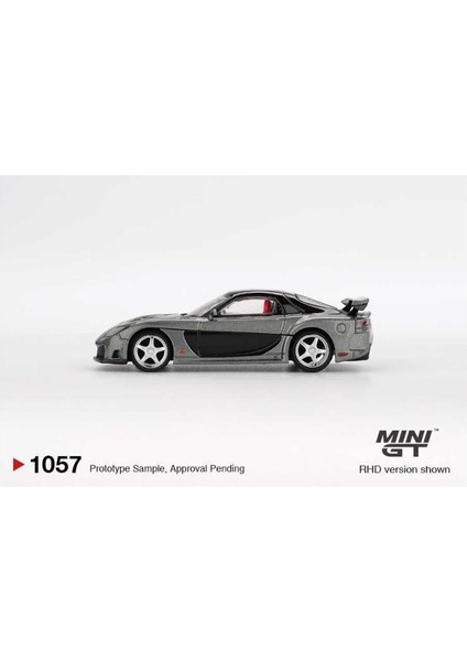 1057 Mazda Rx-7 Veilside Fortune Grey 1/64 Model Araba modelleri