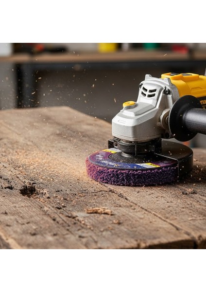 Mor 115 mm Parlatma Diski Döküm Metal Ahşap Yüzeyler Için Pas Boya Sökücü Flap Disk indirimleri