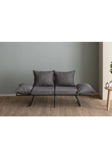 Lena Ikili Katlanır Yataklı Koltuk Gri fırsatları