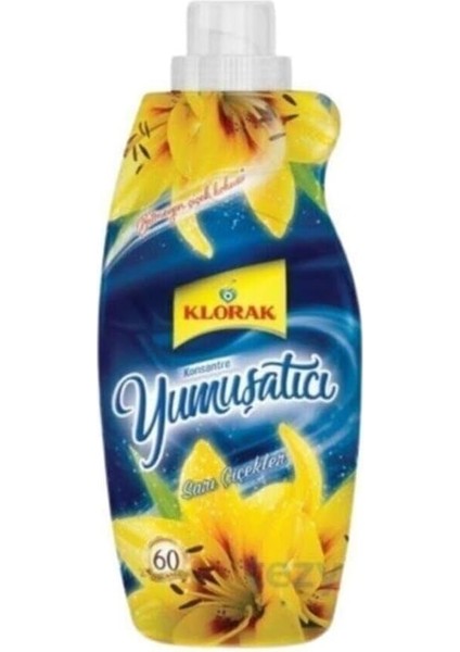 Klorak Sarı Çiçekler Konsantre Yumuşatıcı 1440 ml