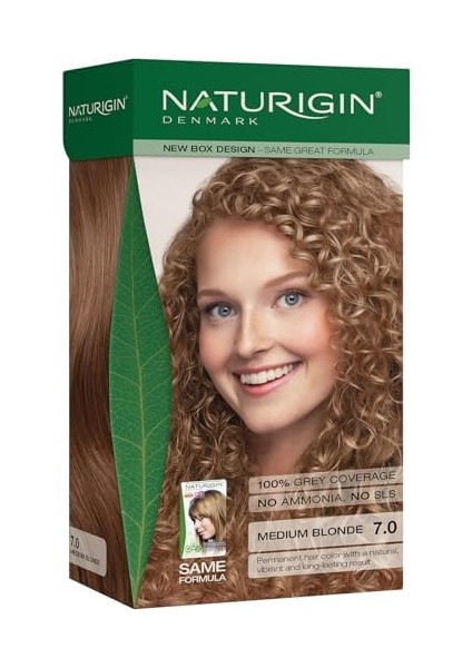 Naturigin Organik Içerikli Saç Boyası 7.0 Doğal Orta Sarı modelleri