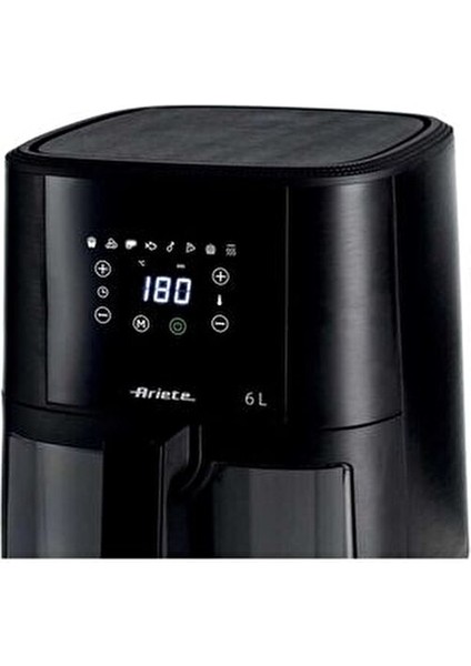 Airfryer 6L Paslanmaz Çelik Yağsız Pişirme LED Ekranlı 1050 W Kapasiteli Fritöz