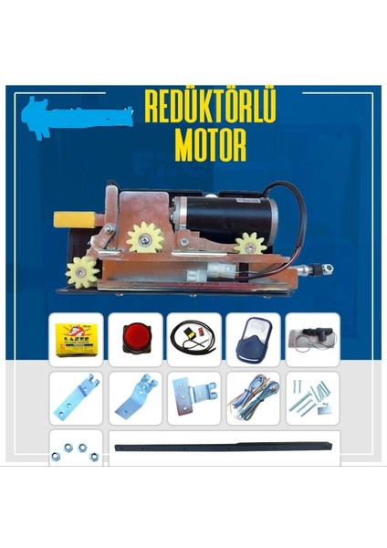 Kormas Redüktörlü Minibüs Otomatik Kapı Motoru-Kayar Kapı Motoru