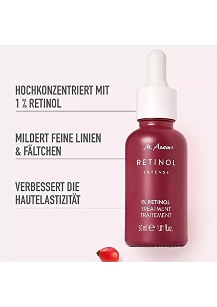 M.asam Retinol Intense%1 Yaşlanma Karşıtı Yüz Serumu 30 ml modelleri