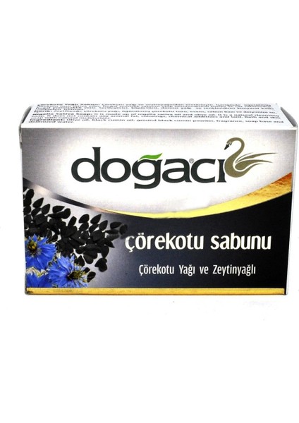 Doğacı Çörekotu Yağı ve Zeytinyağlı Çörek Otu Sabunu 150 gr
