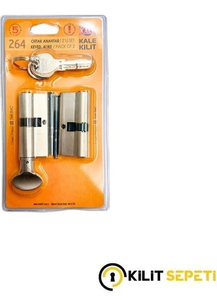 Kale 264 Sistem (Sn+Sm) Silindirler İkili Pas Sistem Blisterli Nikel