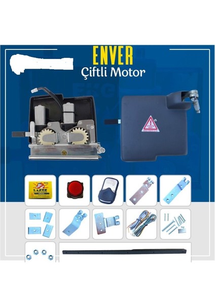 ENVER Çift Motor Minibüs Otomatik Kapı Motoru-Kayar Kapı Motoru