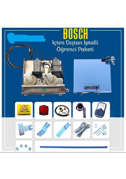 Öğrenci Servisi Çift Motor Minibüs Otomatik Kapı Kayar Kapı Motoru