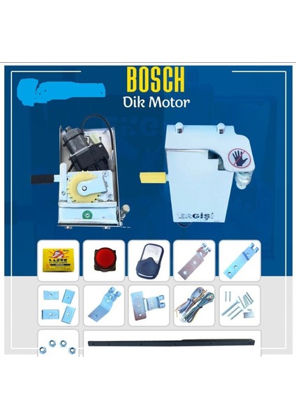 Dik Motor Minibüs Otomatik Kapı Kayar Kapı Motoru