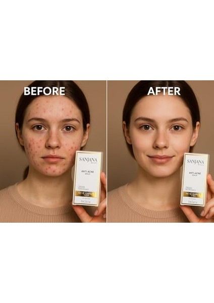 Sanjana Beauty Anti-Acne Serum 10 ml | Akne Karşıtı, Leke Giderici, Cilt Arındırıcı Serum fiyatları