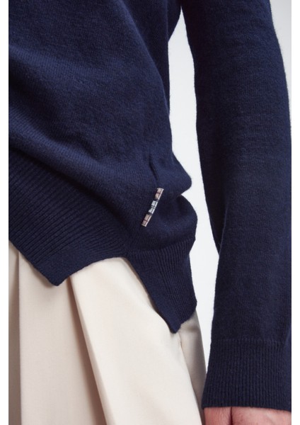 Pendle Crew Triko Kazak NY78 Navy/hessian Tartan indirimleri