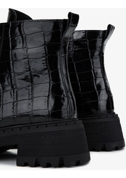 Kadın Deri & Tekstil Siyah Kroko Casual Bot 625 106 Bn Bot SK25-26 Sıyah Kroko fırsatları