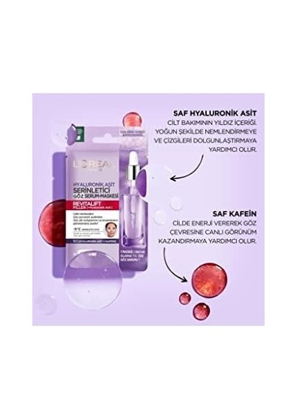 L&apos;oréal Parıs Revitalift Filler Göz Maskesi fiyatları