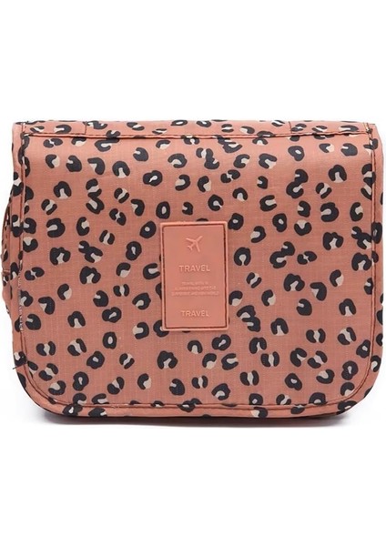 Ecoform Su Geçirmez Organizer Askılı Seyahat Kozmetik Makyaj Çantası Kahverengi modelleri