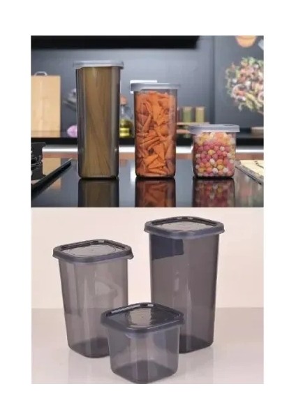 Buğz 3 Boy Erzak Saklama Kabı modelleri