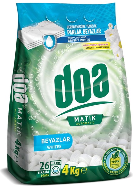 Doa Matik Deterjan Beyazlar 4 kg