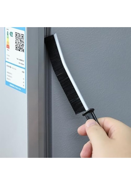 Qianfenshi 2 Adet Banyo Derz Fırçası, Sert Kıllı Köşe Temizleme Fırçası, Sert Kıllı Derz Temizleme Fırçası, Fırça Temizleme, Krep Temizleme Fırçası, Geliştirilmiş Sürüm (Siyah) modelleri