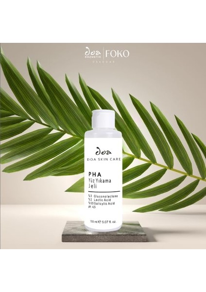 Doa Kozmetik Pha Yüz Yıkama Jeli (150ML) - Hassas Ciltler Için Nazik Temizlik