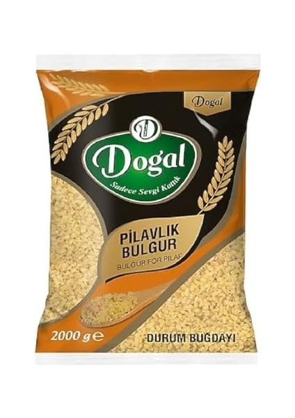 Doğal Bakliyat Pilavlık Bulgur 2 kg
