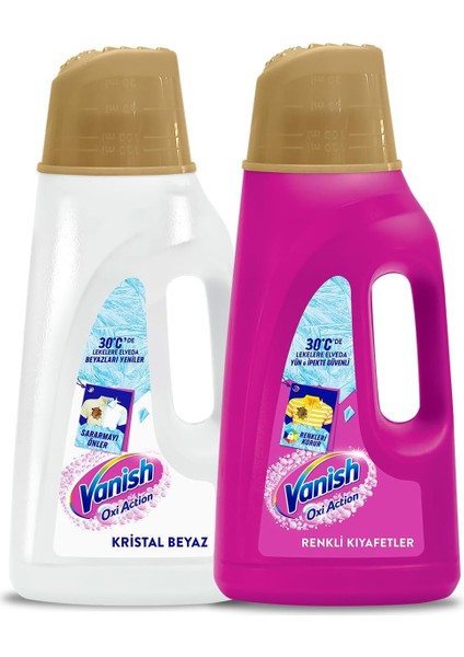 Vanish Kosla Multipower Renkliler ve Beyazlar Için Leke Çıkarıcı ve Çamaşır Deterjanı Güçlendirici Set (2 x 2000 Ml)