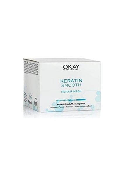 Okay Keratin Smooth Repair Mask 500 Ml.
