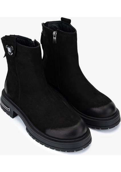 Kadın Hakiki Deri Siyah Nubuk Casual Bot 1164 25573 Bn Bot SK25-26 Sıyah Nbk fiyatları