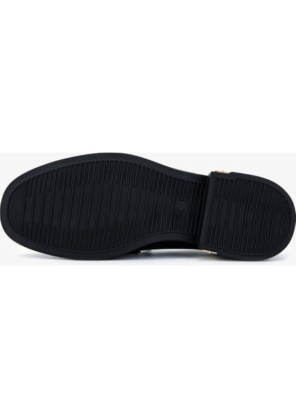 Kadın Hakiki Deri Siyah Rugan Loafer Ayakkabı 1061 5146 Bn Ayk SK25-26 Sıyah Rgn indirimleri